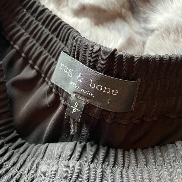 Rag & Bone Black Jogger Pants - Picture 7 of 10